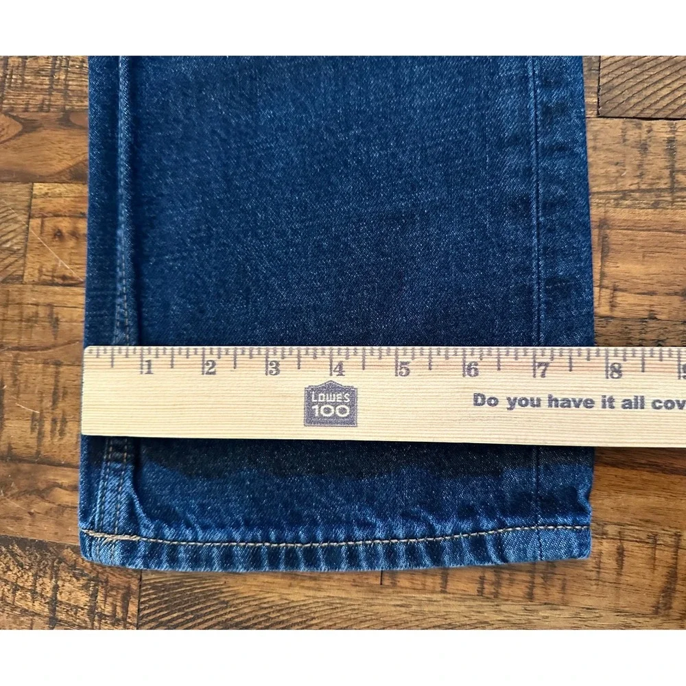 Old Navy Loose‎ Built-In Tough Dark Wash 100% Cotton Denim Jeans Youth Size 16